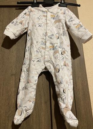 Теплий комбінезон чоловічок сліп