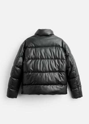 •leather branco puffer jacket куртка5 фото