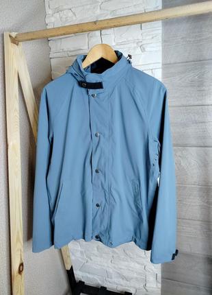 Легкая мужская куртка ветровка barbour waterproof s