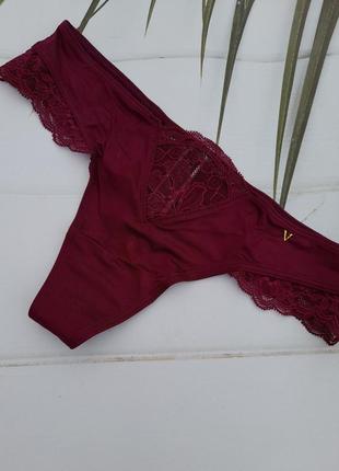 Люксовые трусики стринги виктория сикрет victoria's secret