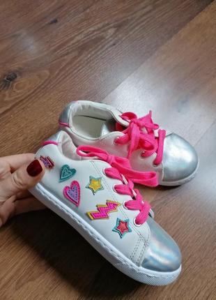 Кроссовки 💕кеди🌈 + в подарок резиновые шнурки