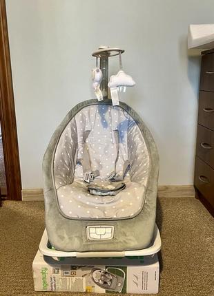 Крісло-шезлонг 2 в 1 ingenuity cuddle lamb