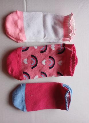 Носки низкие носки eur 27-30, 3 пары