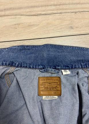 Мужская джинсовая оригинальная куртка джинсовка деним levi's м-ка2 фото