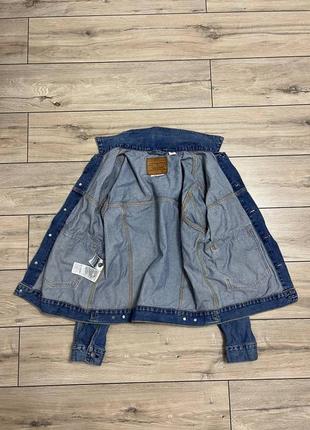 Мужская джинсовая оригинальная куртка джинсовка деним levi's м-ка6 фото