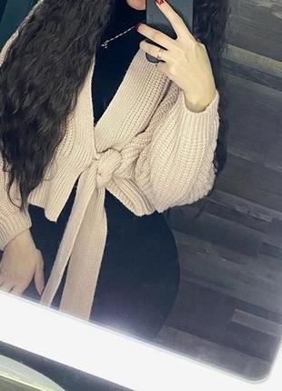 Кофта на завʼязках