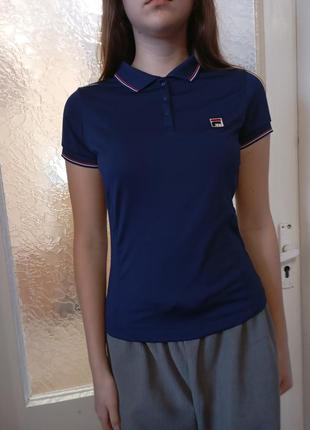 Футболка спортивна синя