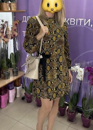 Сукня, плаття в зміїний принт