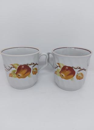 Чашка порцелянова баранівка яблуко 400 мл