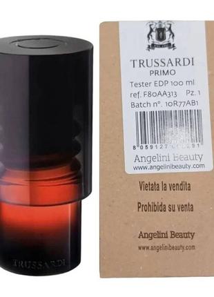 Оригінал trussardi primo 100 ml tester парфумована вода