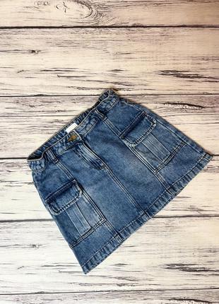 Юбка джинсовая