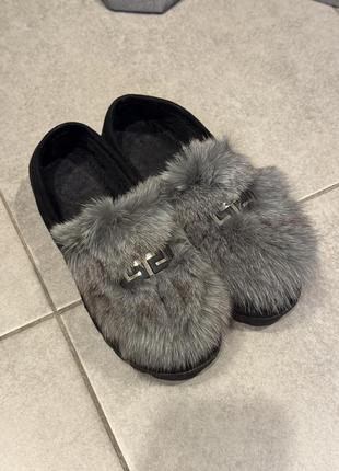 Теплые тапочки