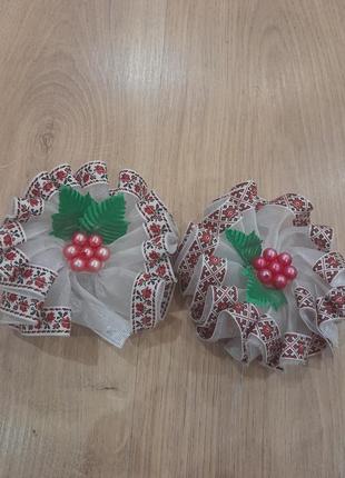 Резинки с калиной