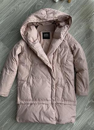 Пуховик парка zara куртка