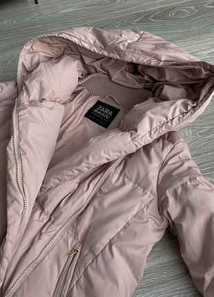 Пуховик парка zara куртка