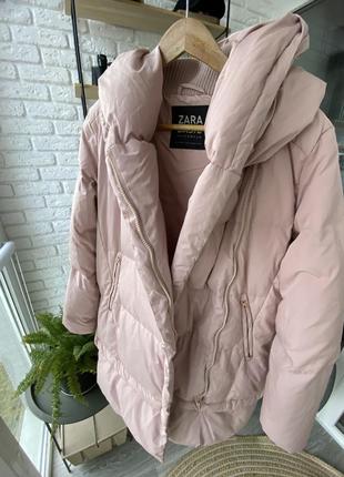 Пуховик парка zara куртка