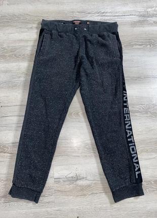 Утепленные спортивные штаны superdry, l