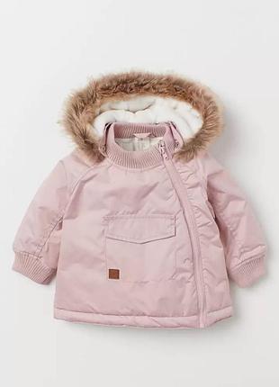 Комплект зимний/весенний теплые штаны и курточка h&m