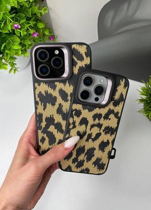 Чехол леопард iphone 15 pro, 15 pro max, 16 pro, 16 pro max