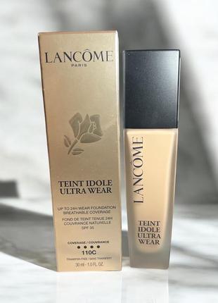 Lancôme teint idole ultra wear 24h стойкий тональный крем spt 35 110c 30ml тестер новий