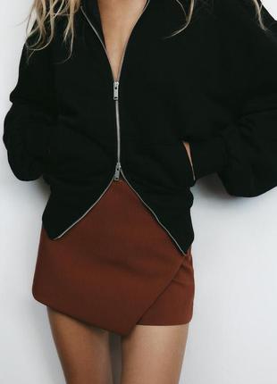 Спідниця шорти коричнева zara new