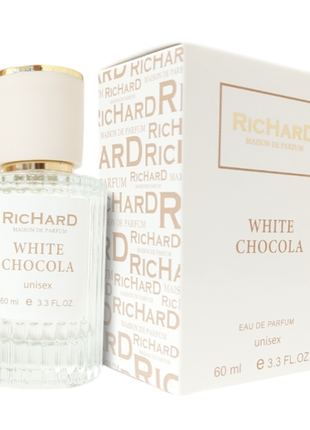 Духи унісекс richard white chocola 60 мл. (річард вайт чокола білий шоколад)