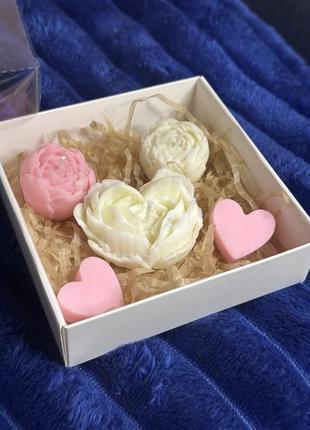 Набір свічки соєвий віск і ароме саше