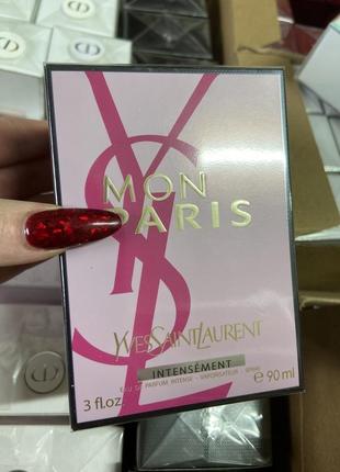 Yves saint laurent ysl mon paris intensement 90мл