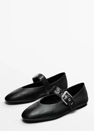 Туфлі балетки massimo dutti
