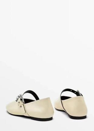 Туфлі балетки massimo dutti8 фото