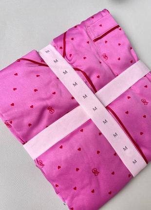 Піжама victoria's secret glazed satin short pajama set new3 фото