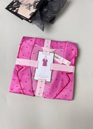 Піжама victoria's secret glazed satin short pajama set new2 фото