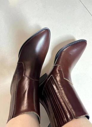 Ботинки козаки кожаные massimo duttи7 фото