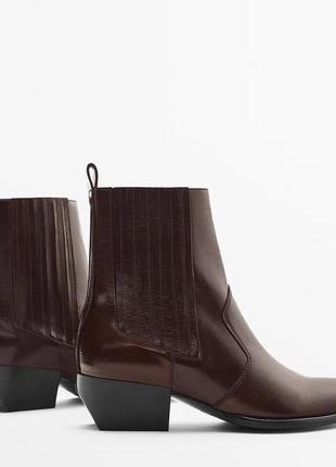 Ботинки козаки кожаные massimo duttи3 фото