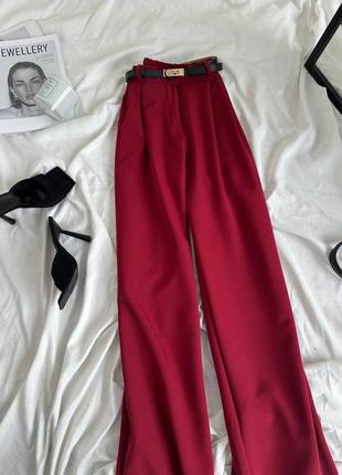 Брюки палаццо 4