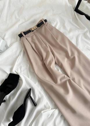 Брюки палаццо 7