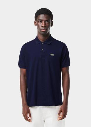 Класичне синє поло lacoste