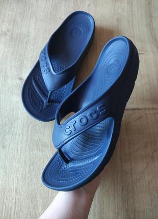 Фірмові чоловічі шльопанці crocs, р.40-41 (m8-w10)