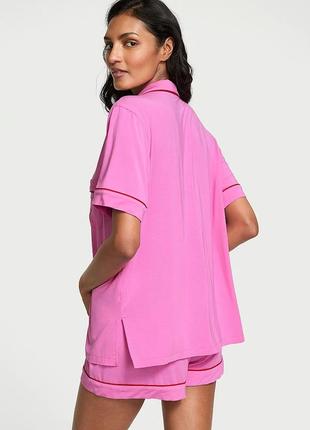 Піжама з шортиками victoria's secret modal soft short pajama set4 фото