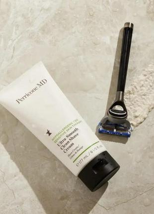 Крем- гель для гоління perricone md hypoallergenic cbd sensitive skin ultra smooth clean shave cream
