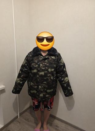 Бушлат очень тёплый