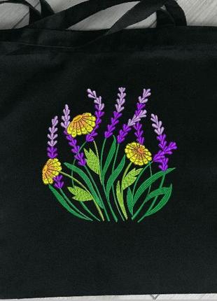 Шоппер цветы