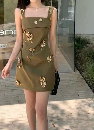 Брендовое женское платье miu