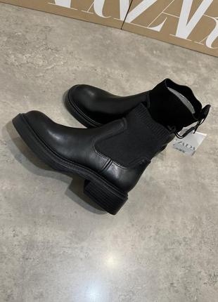 Черевики челсі zara ботинки челси