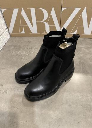Черевики челсі zara ботинки челси2 фото