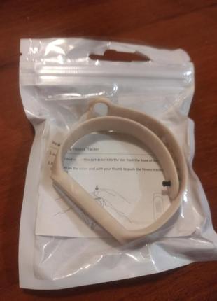 Браслет ми бенд 5 xiaomi mi band 5 lotus ремешок смарт часы ремінець на годинник світлий