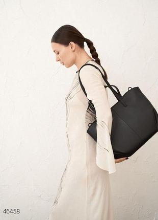 Жіноча велика сумка еко шкіра3 фото