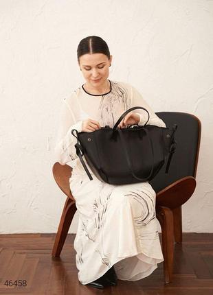 Жіноча велика сумка еко шкіра4 фото