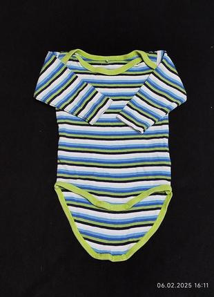 Полосатый name it бодик 56-62 размер 5864