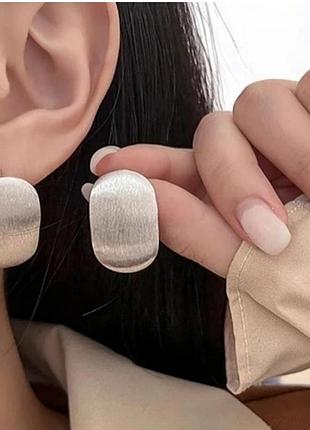 Серьги серебро оригинальные стильные silver ♥️ italy ♥️ 🇮🇹